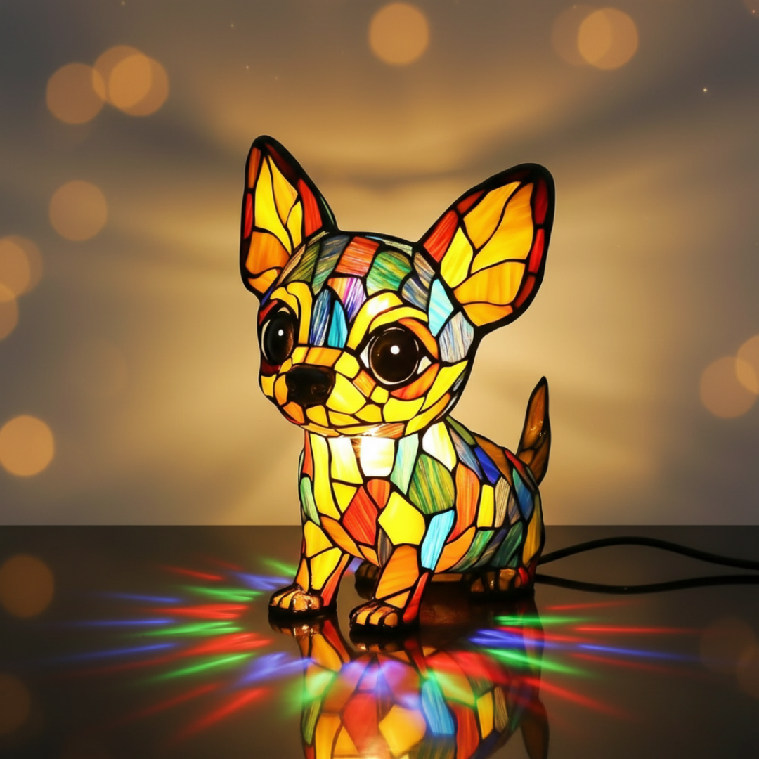 Ciondolo a forma di chihuahua.