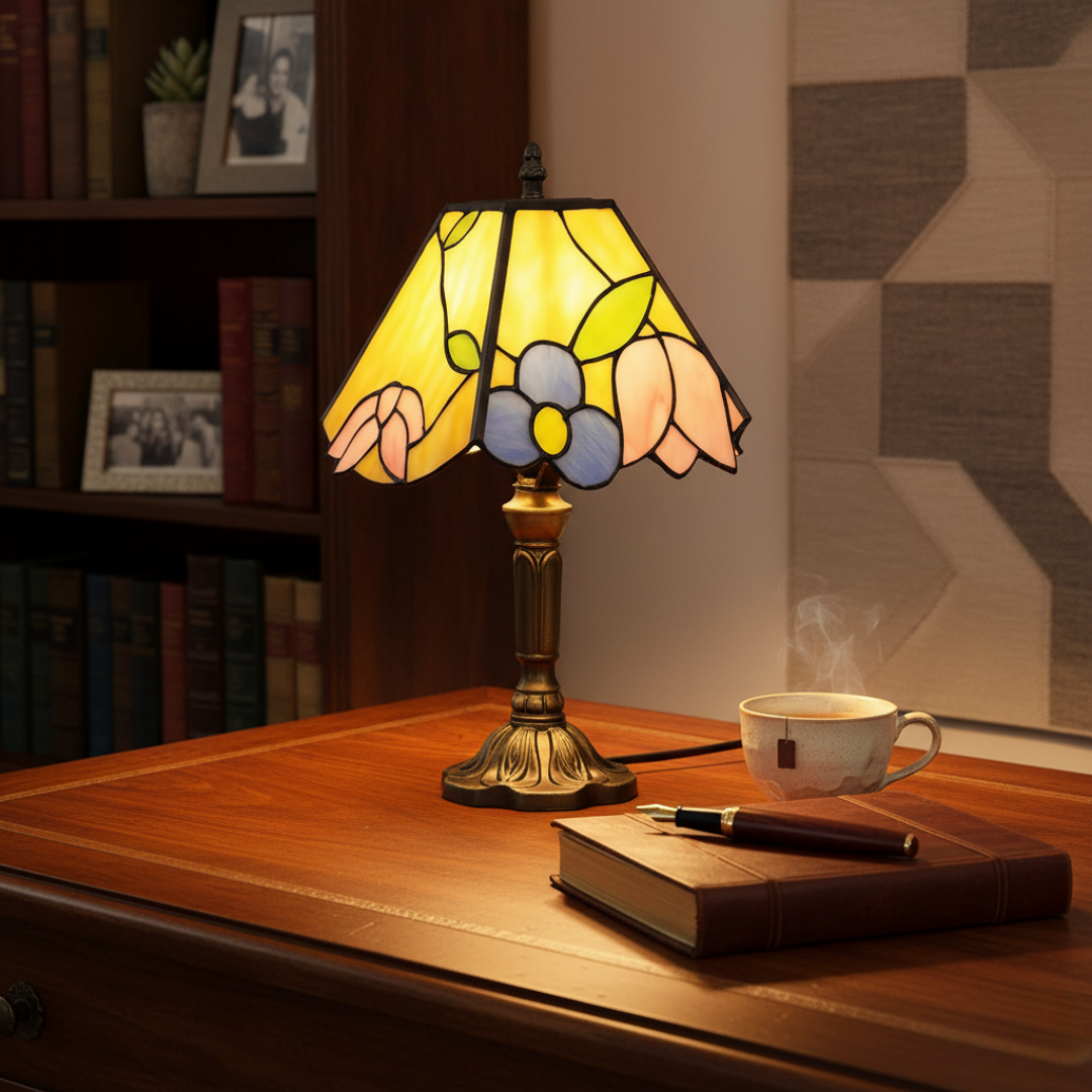 Retro Baroque Table Lamp