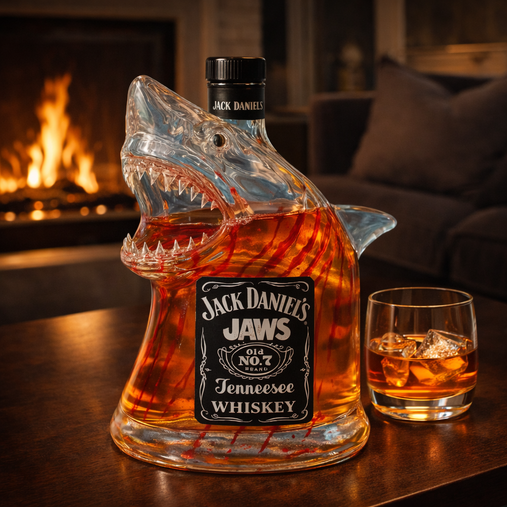 Decanter Whisky Shark - Bold Design