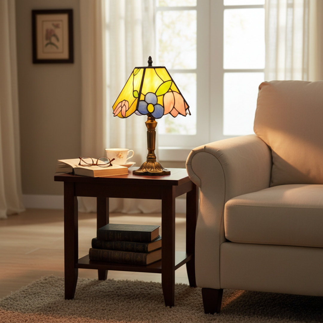 Retro Baroque Table Lamp