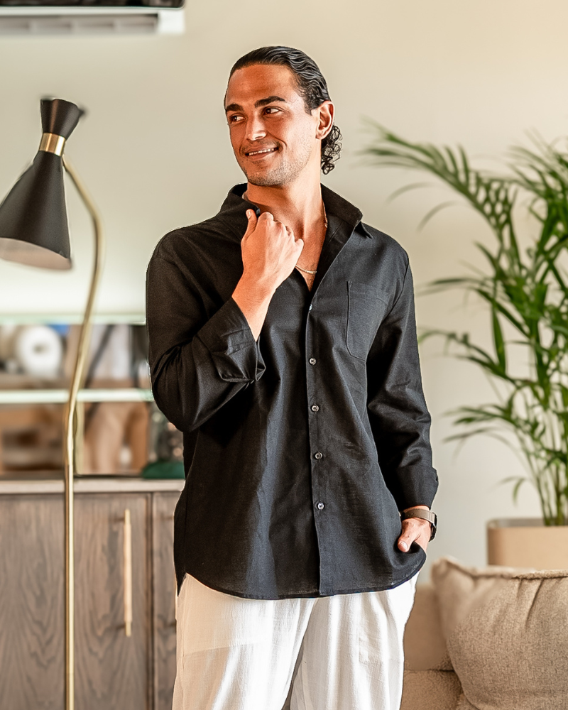 Cape Town - Camicia 100% Lino