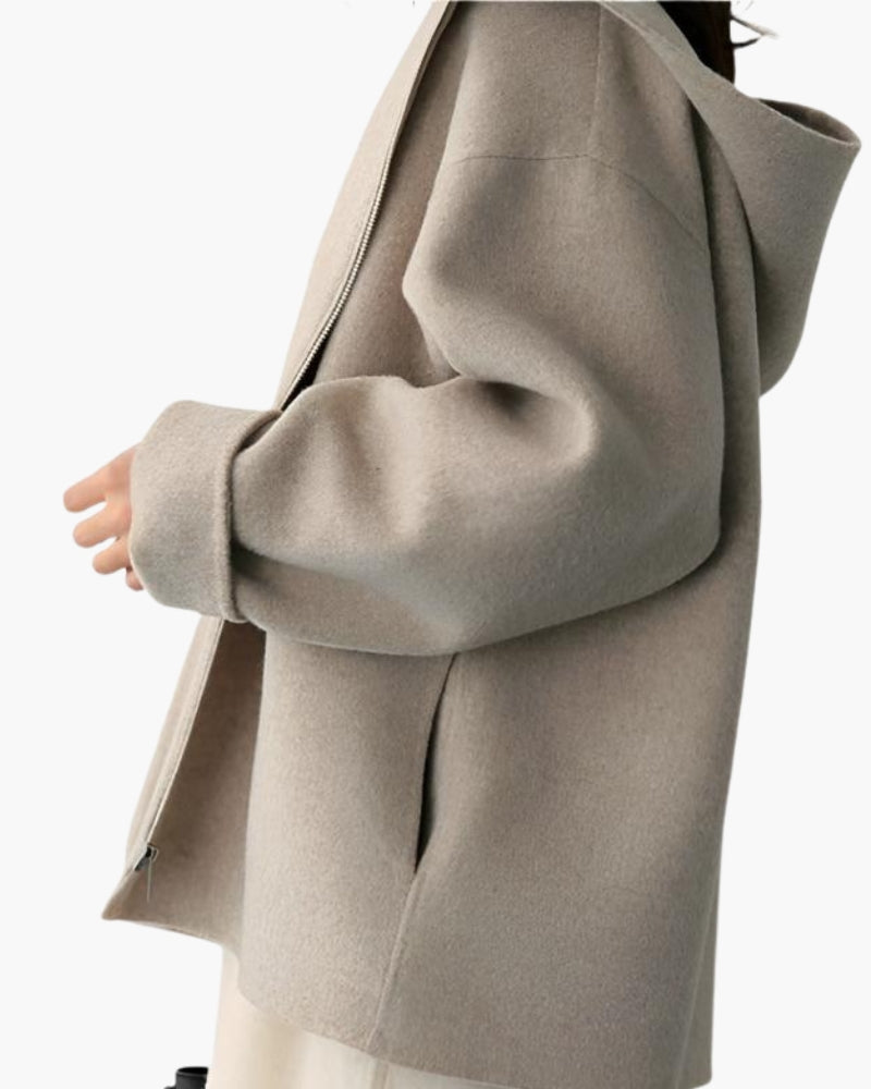 Marlow - Cappotto in Lana con Zip